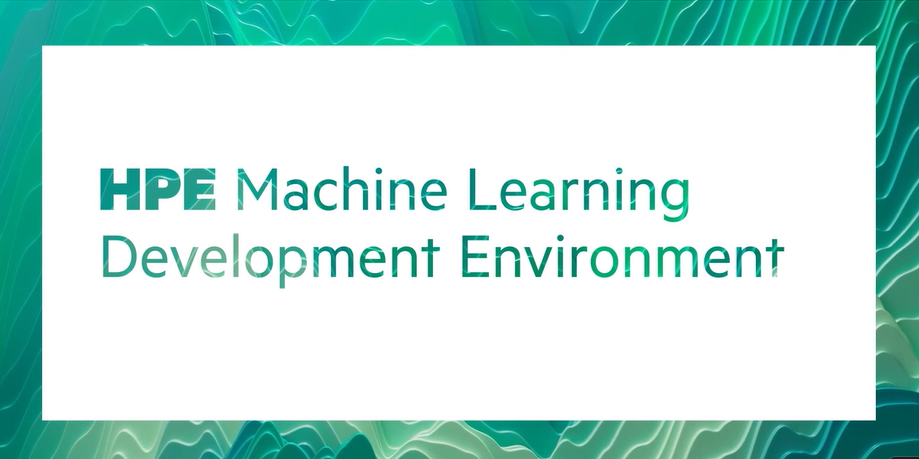 HPE Ezmeral ML Platform 소개